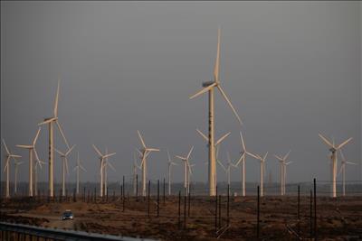 Trung Quốc lập kỷ lục toàn cầu về sản xuất và sử dụng năng lượng điện gió