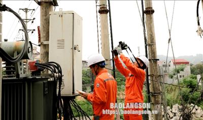 Công ty Điện lực Lạng Sơn: Đảm bảo vận hành lưới điện an toàn, ổn định