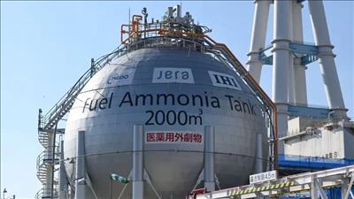 Thử nghiệm công nghệ dùng amoniac làm nhiên liệu tại nhà máy nhiệt điện